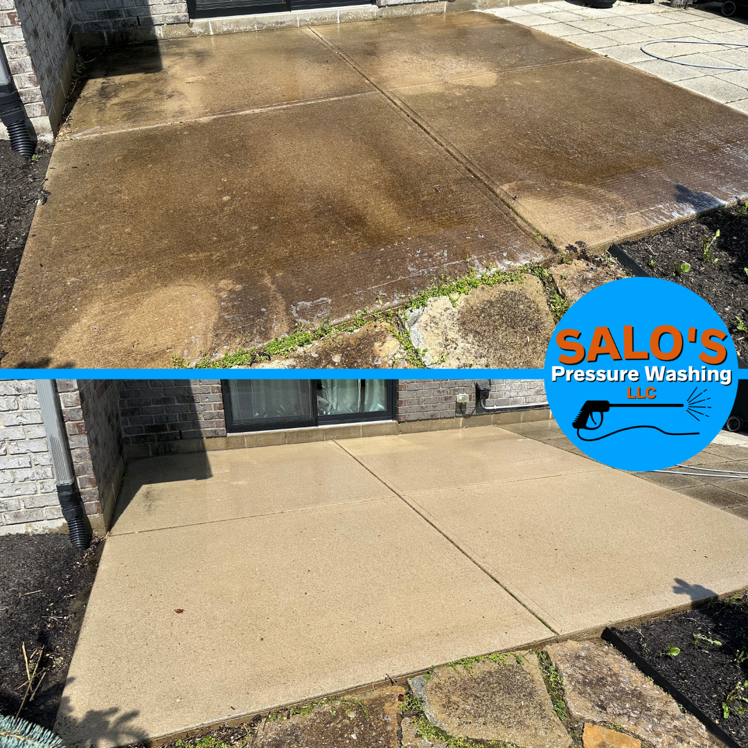 Amazing Concrete Cleaning in Waynesville, Oh